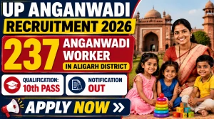 UP Anganwadi Bhart Recruitment 237 Anganwadi Worker Posts in Aligarh District
